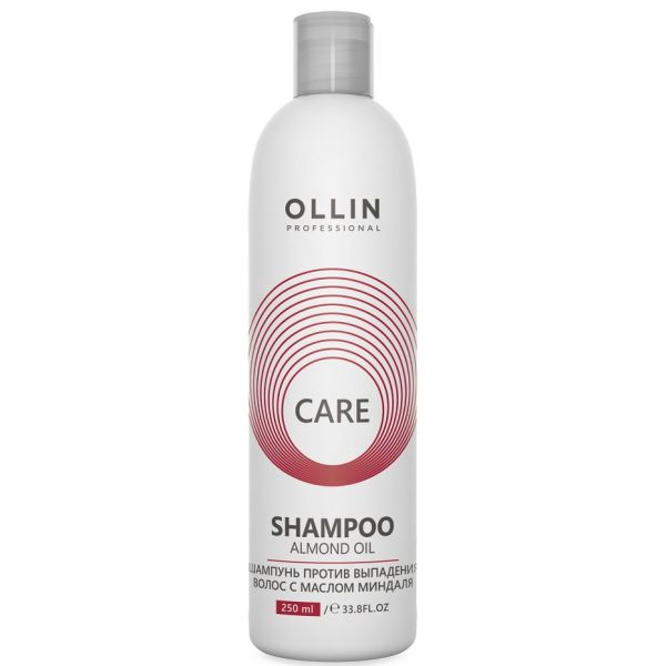 Shampoo against hair loss Care Almond Oil OLLIN 250 ml